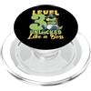Baby T-Rex Like a Boss 3rd Birthday Todd Girato 3 anni come un boss 3 ° compleanno T-Rex ragazzo ragazza bambini PopSockets PopGrip per MagSafe