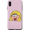 Disney Custodia per iPhone XS Max Disney Lizzie McGuire Cartoon Lizzie Iconic Big Face Logo