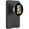 Baby Monkey Like a Boss 3rd Birthday Tod Girato 3 anni come un capo 3 ° compleanno scimmia ragazzo ragazza bambini PopSockets PopWallet per MagSafe