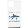Funny Shark Ocean Predator Marine Sea Mo Custodia per iPhone 12 Pro Max Solo una ragazza che ama gli squali oceano animali amanti degli squali
