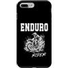 Oort 33 Production Custodia per iPhone 7 Plus/8 Plus Endurro Rider, motociclista duro