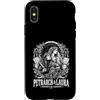 Renaissance Petrarch Laura Poetic Romanc Custodia per iPhone X/XS Petrarca E Laura Sonetti Del Rinascimento nostalgico