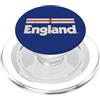 Retro England Vintage England Retro Bandiera Inghilterra Blu Inglese PopSockets PopGrip per MagSafe