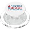 Firework Humor Run Tees Fireworks Director Funny I Run 4 luglio Weathered PopSockets PopGrip per MagSafe