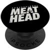 Iron Carnivore Co. Professionale Carne Testa Allenamento Fitness Pesi Palestra PopSockets PopGrip Adesivo