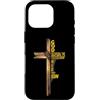 Son of God Jesus Bible Verse Cross Chris Custodia per iPhone 16 Pro Figlio di Dio Gesù Cristo Bibbia Versetto 9 Giovanni 3:16 Croce Fede