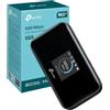 TP-Link M7750 Saponetta WiFi con SIM 4G+, Cat12 AC1200 Dual-Band, DL 600Mbps/UL 150Mbps, Batteria da 3280mAh, Porta Type-C, Micro SD Card, Touchscreen, Supporta fino a 32 Dispositivi, tpMiFi App