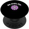 Dementia Awareness Alzheimers and Brain Incontrali dove sono demenza da fiori viola PopSockets PopGrip Adesivo