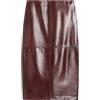 Sportmax Gonna longuette AFA in pelle d'agnello