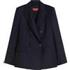 Max Mara Studio Giacca Donna Pucci in flanella di lana stretch gessata