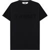 TWINSET T-shirt Twinset con logo ricamato tono su tono