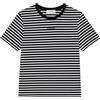 TWINSET T-shirt Twinset a righe con logo ricamato