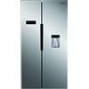 CANDY Réfrigérateur + Congélateur + Américain - Candy - CHSBSO 6174XWD - 2 portes - 177 x 90 x 66 cm - Gris