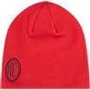 A.C. Milan AC Milan Berretto Invernale, Berretto Caldo con Logo Ufficiale AC Milan, da Uomo o Donna, Unisex, Rosso
