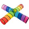 NUBUNI Tunnel XXL per Bambini: Set di 4 Tende Psicomotricità, Tubo Gioco per Nat