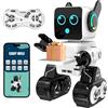 anysun Giocattolo Robot per Bambini, Intelligenti Robot RC con Touch, APP e T...