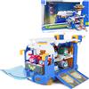 Super Wings 2in1 Super Pets Mini Base con Super Pet Jett & Dizzy, Aereo Gioca...