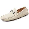 CZHIHANEG Uomo Mocassini da Uomo Mocassini in Pelle di Alta qualità Moda Slip-on Shoes Driver Shoes Scarpe Casual Piatte 38-49 EU