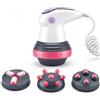 081 Store - Massaggiatore Anticellulite Elettrico Body Sculptural con 3 Testine Intercambiabili, Intensità Regolabile, Vibrazione e Infrarossi, Massaggiatore Corpo per Gambe Addome Glutei