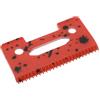 ZEROKIWI Lama di ricambio professionale regolabile #2161 compatibile con tagliacapelli Wahl standard 5 Star Cord Cordless Series Magic Clip 8148 (rosso)