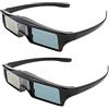 Generic 2 x 144Hz Ricaricabili 3D DLP LINK Occhiali Attivi Proiettore TV
