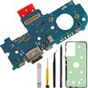 ZHUROUPU Porta di Ricarica di Ricambio per Galaxy A34 5G Compatibile con Galaxy A34 SM-A346B da 6,6 Pollici 2023 Connettore Dock USB Type C Jack per Microfono/Cuffie Scheda di Ricambio con Strumento