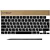CTBDZ Tasti di ricambio per MacBook Pro/Air (M1 M2 M3 M4) 13'' 14'' 15'' 16'' A2442 A2485 A2991 A2992 A2779 A2780 A3113 A3185 A3186 A2681 A299 41 A3. 401 A3403 (2021-2025) (Nero, EU-Russian-1)