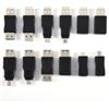 Mimdixy 12 PC Mini Connettore USB Adattatore, 2.0 Micro Maschio Femmina Convertitori Connettori Set, Mini Spina Adattatori USB Di Trasmissione E Ricarica Per Computer Tablet Pc Telefono Cellulare
