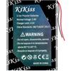 Generic Batteria a ricarica rapida da 1400 mAh compatibile con lettore e-book Kobo Aura One/Forma E-Ink, polimeri di litio a 0 cicli, batteria di ricambio per lettore di libri con kit di attrezzi