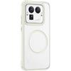 GIOPUEY Cover Magnetica per Realme GT 8 PRO， Compatibile con MagSafe， PC+TPU Finitura Antiurto Protettiva Cellulare Custodia - Beige