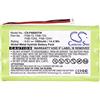 TECHTEK Batteria 1500mAh compatibile con [Vertex Standard] per FT-817, per FT-817ND, per [Yaesu] per FT-817, per FT-817ND, per FT-818 sostituisce FNB-72, FNB-72x, FNB-72xe, FNB-72xh, FNB-72xx, FN FBA