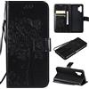 Fatcatparadise Cover per Samsung Galaxy A32 4G, Custodia Samsung A32 4G, Custodia Portafoglio a Libro in Pelle Flip Cover e TPU Silicone con Funzione Supporto Chiusura Magnetica (Nero)