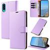 KKEIKO Cover per Galaxy A50 / Galaxy A50S / Galaxy A30S, Antiurto Custodia in PU Pelle con Slot per Porta Carte, Magnetico Protettiva Cover per Samsung Galaxy A50 / Galaxy A50S / Galaxy A30S, Viola