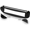 Audioproject Mascherina autoradio A385 1-DIN compatibile con VW New Beetle 1998 - 2011 cornice di montaggio per autoradio, colore nero