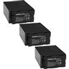 EXTENSILO 3x batteria sostituisce Panasonic CGA-D54S, CGA-D54, CGA-D54SE/1B, CGA-D54SE per videocamera camcorder (7800mAh, 7,4V, Li-Ion)