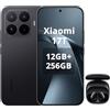 XIAOMI Smartphone 17T, 12 GB + 256 GB, con Android, display da 6,59 pollici, 120 Hz, batteria al carbonio al silicio, fotocamera Leica 5X, cuffie incluse (nero)