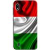 Mixroom - Cover Custodia Back case In TPU Silicone Morbido Per Samsung Galaxy A10 SM-A105M Fantasia Bandiera Italia F85
