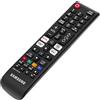 121AV Telecomando originale BN59-01315N compatibile con Samsung 2020/21/22 Smart LED LCD TV GQ43QN94BATXZG GQ50Q74BAUXZG QN92BATXZG con pulsanti Netflix, Prime Video, Samsung TV Plus, Disney +