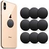 innoGadgets® 10x Metal Chips Compatibile con Audi A3/S3/RS3 Mobile Phone Holder | Supporto universale per smartphone, GPS e tablet | Nero