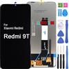 iYAiYO Schermo LCD Display Digitalizzatore Touch Screen Ricambio Compatibile con Xiaomi Redmi 9T M2010J19SG, M2010J19SY Schermo Completo con Strumenti-Nero