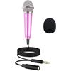 Generico Microfono Di Registrazione - Microfono Dinamico Leggero,Microfonoo Video Vocale Portatile, Registratore Audio Vlogging Compatto Per Microfonoo Audio Di Alta Qualità Per Giochi Podcast,Creazione D