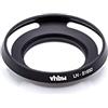 vhbw Paraluce compatibile con Sony A5000, NEX-3N, NEX-5T, AF E16-50 an NEX-5R 40,5 mm obiettivo nero, alluminio, rotondo