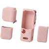 CAZSTYK Custodia protettiva sottile in silicone per videocamera Pocket 4, con impugnatura antiscivolo, antiurto, anti-goccia, anti-polvere