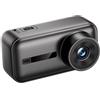 Getdoublerich Action camera portatile HD con stabilizzazione del movimento, ABS compatto per mini cam per ciclismo all'aperto, vlogging, videoregistratore da pollice 1080p, nero
