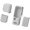 CAZSTYK Custodia protettiva sottile in silicone per videocamera Pocket 4, con impugnatura antiscivolo, antiurto, anti-goccia, anti-polvere
