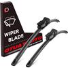 OTUAYAUTO Tergicristalli anteriori compatibili con Citroen Jumper, Fiat Ducato, Peugeot Boxer, OTUAYAUTO set di spazzole tergicristallo 650 mm/550 mm