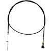 SEIWEI Cavo di arresto motore, 2m Cavo universale di arresto e soffiata. Kit di controllo del gas e sostituzione del pomello per autoveicoli