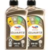Charging Racer TotalEnergies Quartz INEO First Olio Motore Sintetico 0W-30, ACEA C2, API SN Plus, 2 Litri: 2 bottiglie da 1L
