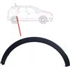 RAS RICAMBI AUTO STORE RAS Parafanghino Posteriore Destro Nero Goffrato per Renault Captur Dal 03-2017 Al 12-2019
