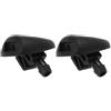 HEROFFIX 2 Pezzi Ugelli Lavavetri Anteriore Per Peugeot 206 1998-2025 Per Peugeot 407 2003-2010 No.6438J2/6438E6/6438AV/6438W2/6438Z1